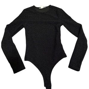 Black Long Sleeve Bodysuit